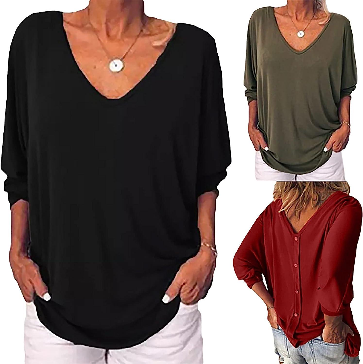 Casual Choker Cutout V Neck Sweaters for Women Trendy Elbow Zipper Long  Sleeve Tunic Tops Dressy Loose Fit Ribbed Pullovers at  Women's  Clothing store