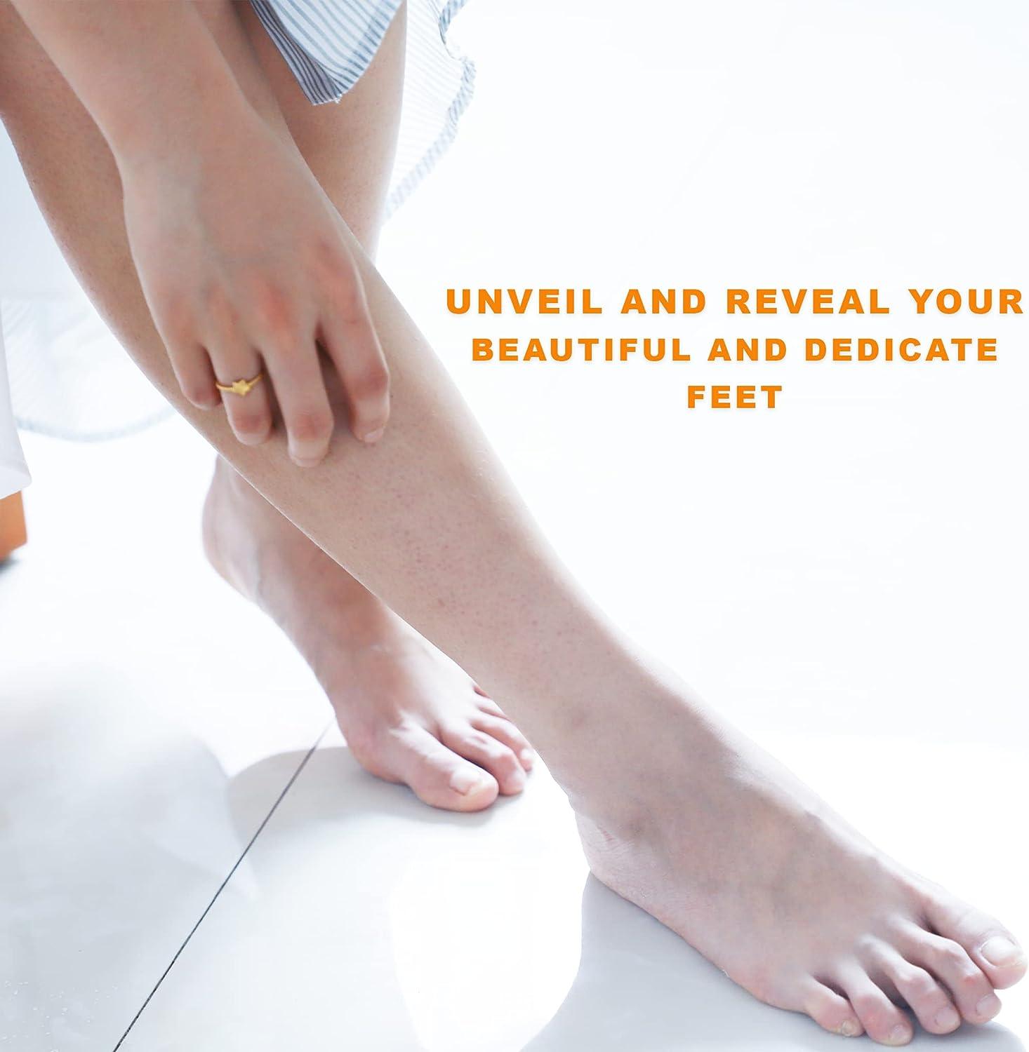 Pumice Stone for Feet 2Sided Shower Foot Scrubber & Callus Remover