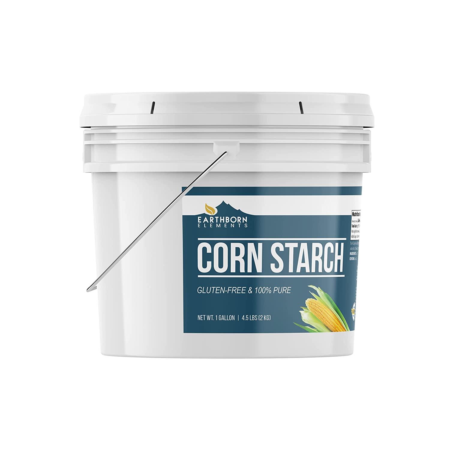 Earthborn Elements Corn Starch (1 Gallon), Thickener For Sauces, Soup