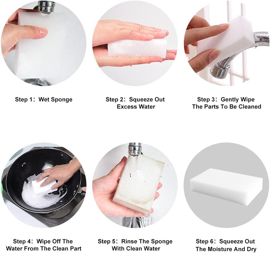 Magic Cleaning Sponges in Bulk Melamine Foam for Dishes Cleaning