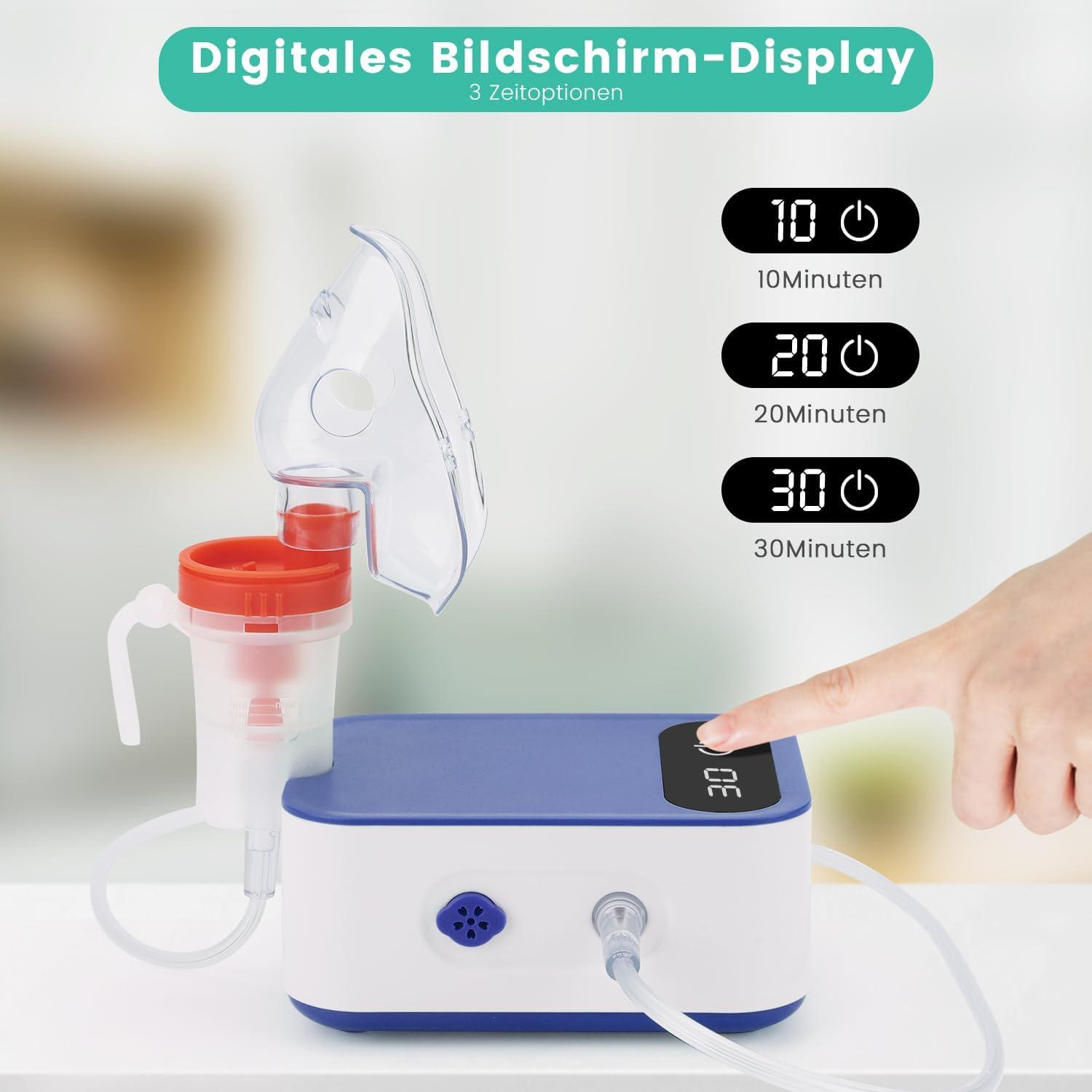 Buy HithinkMed Compressor Nebulizer for Kids & Adults Adjustable ...