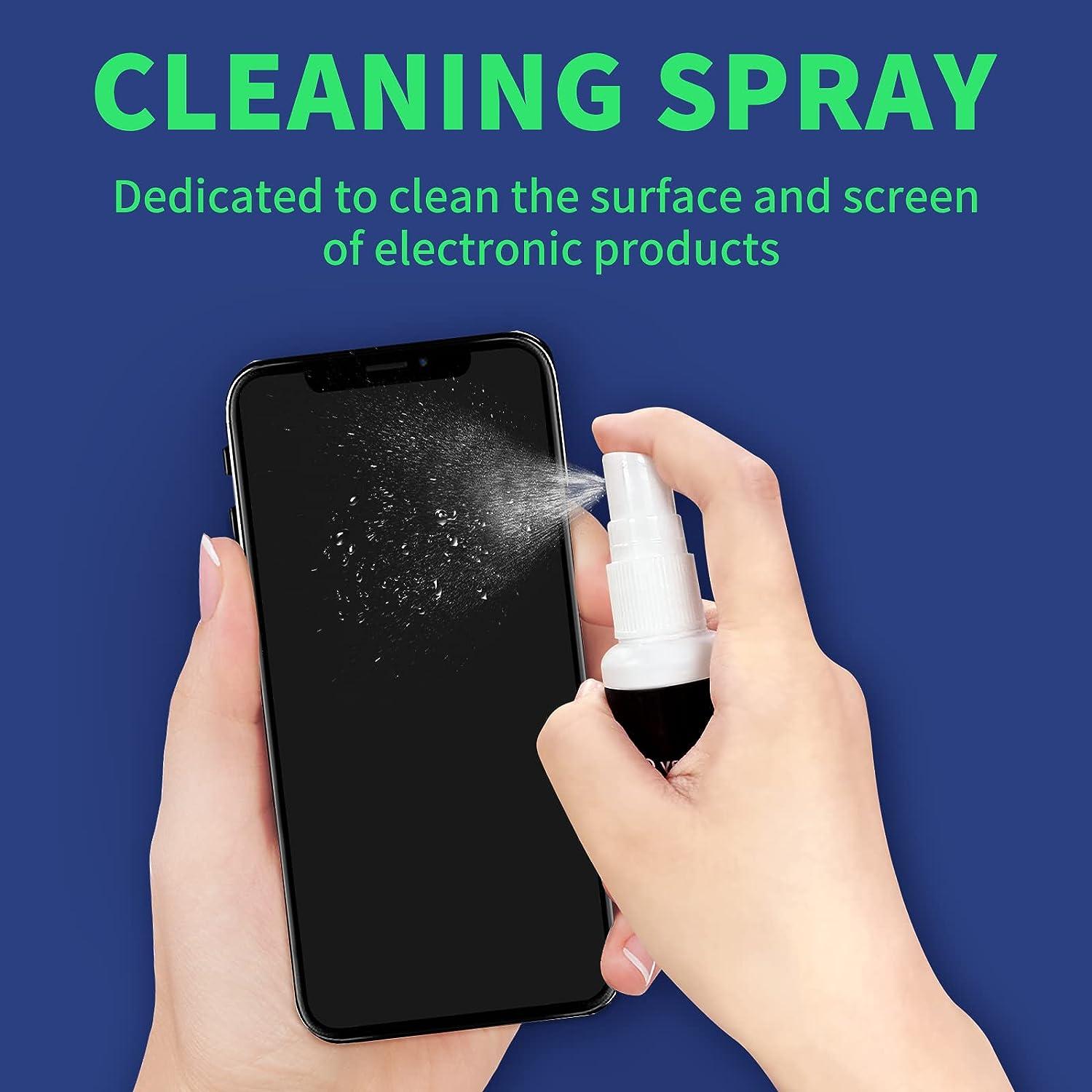 Phone Cleaning Kit, Cleaning Kit for iPhone Cell Phone Airpod, Cleaner Kit Intended for iPhone Speaker Charging Port Cleaning Tool, Electronics