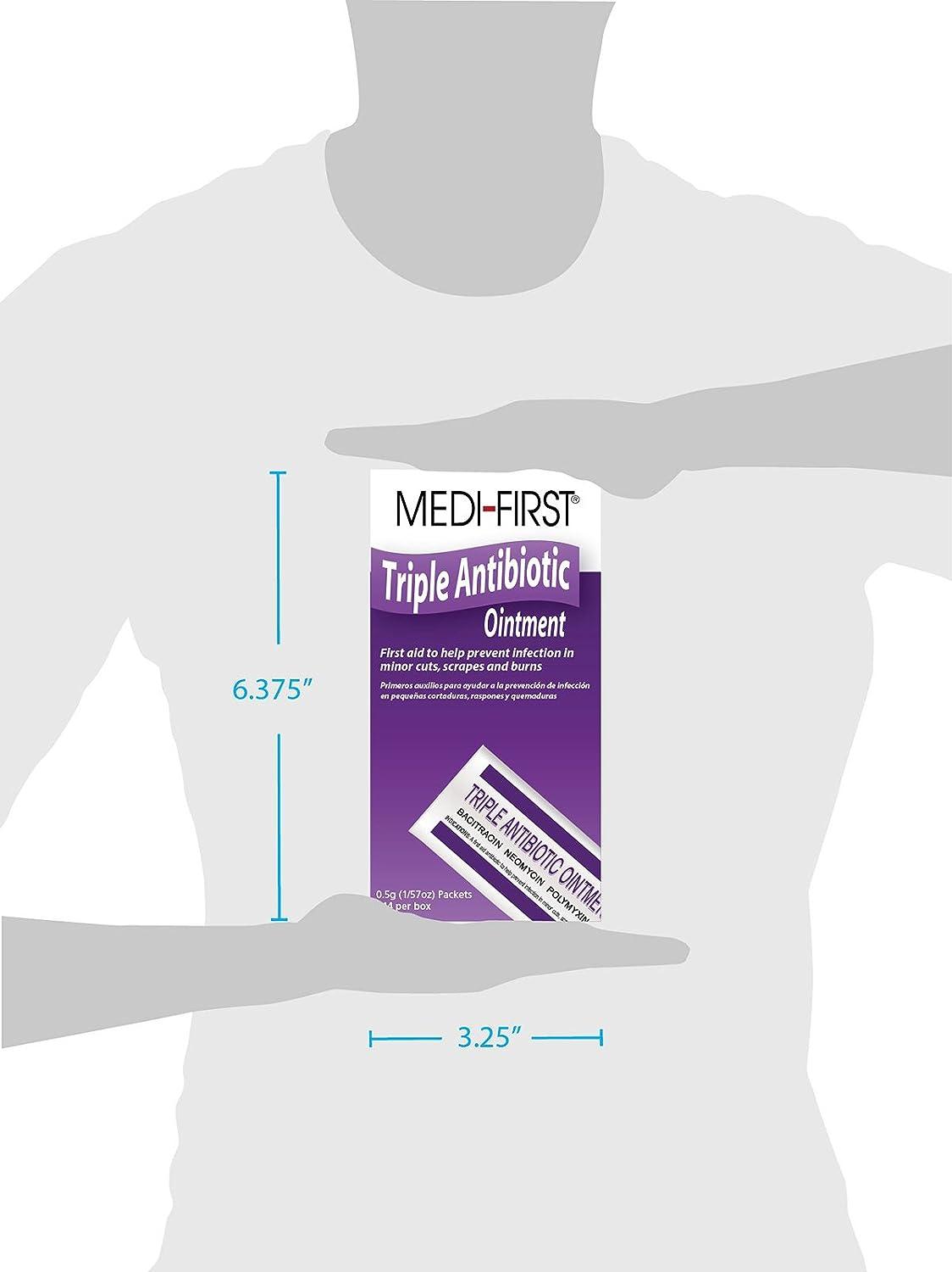 Medique 22335 Triple Antibiotic Ointment .5g 144 Per Box