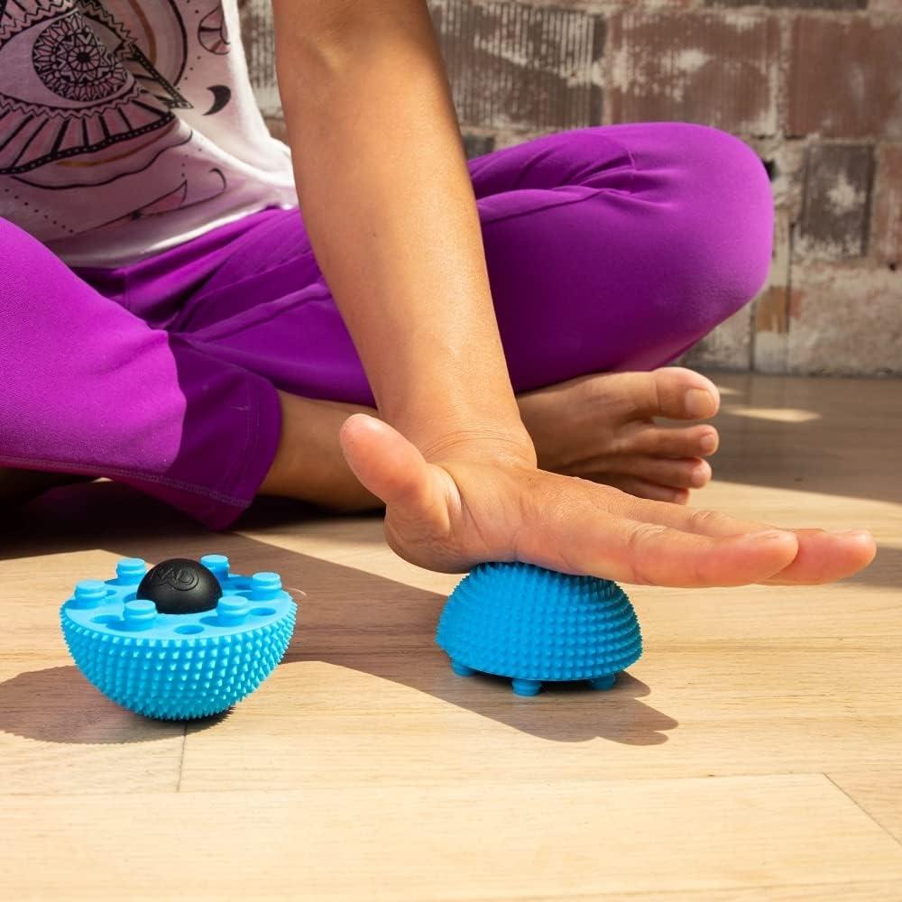 NABOSO Neuro Ball, Foot Myofascial Release Tool, Textured Massage Ball