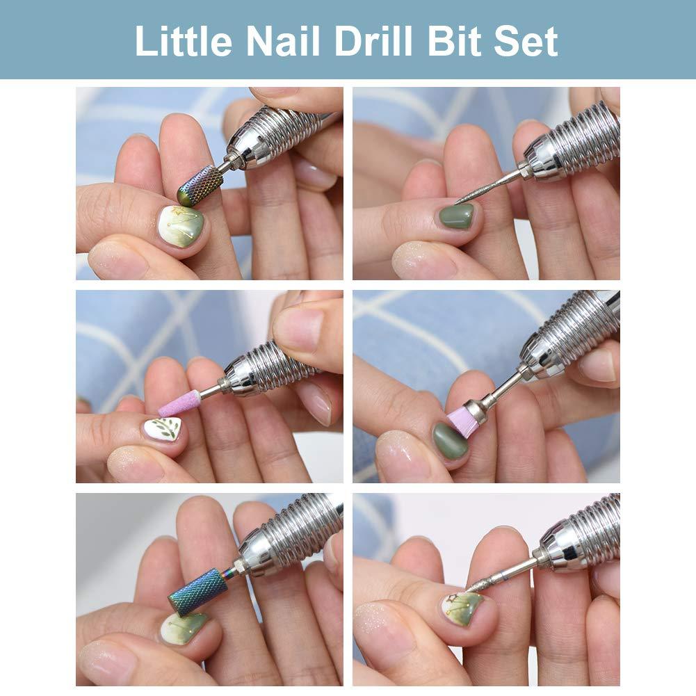 10pcs Nail Drill Bits, 3/32 Inch Professional Tungsten Carbide Acrylic Nail  Bit Set,Nail File Bits Nail Art Tools For Electric Manicure Machine Home  Salon Use - Walmart.ca