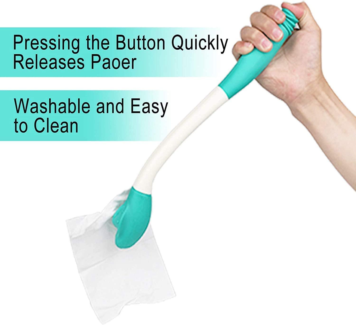 Toilet Aids Tools Long Reach Comfort Wipe Bottom Buddy Toilet Tissue