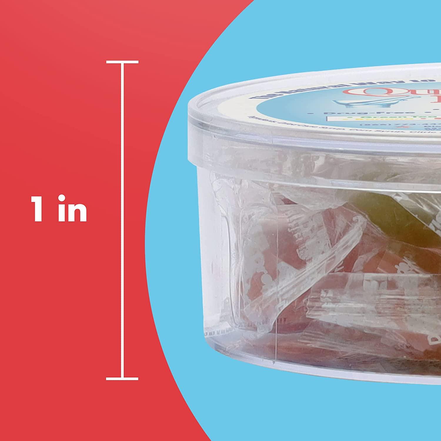 Queasy Drops 3 Pack 21 Drops Each Nausea Relief (Chemo, Motion Sickness, Hangover etc