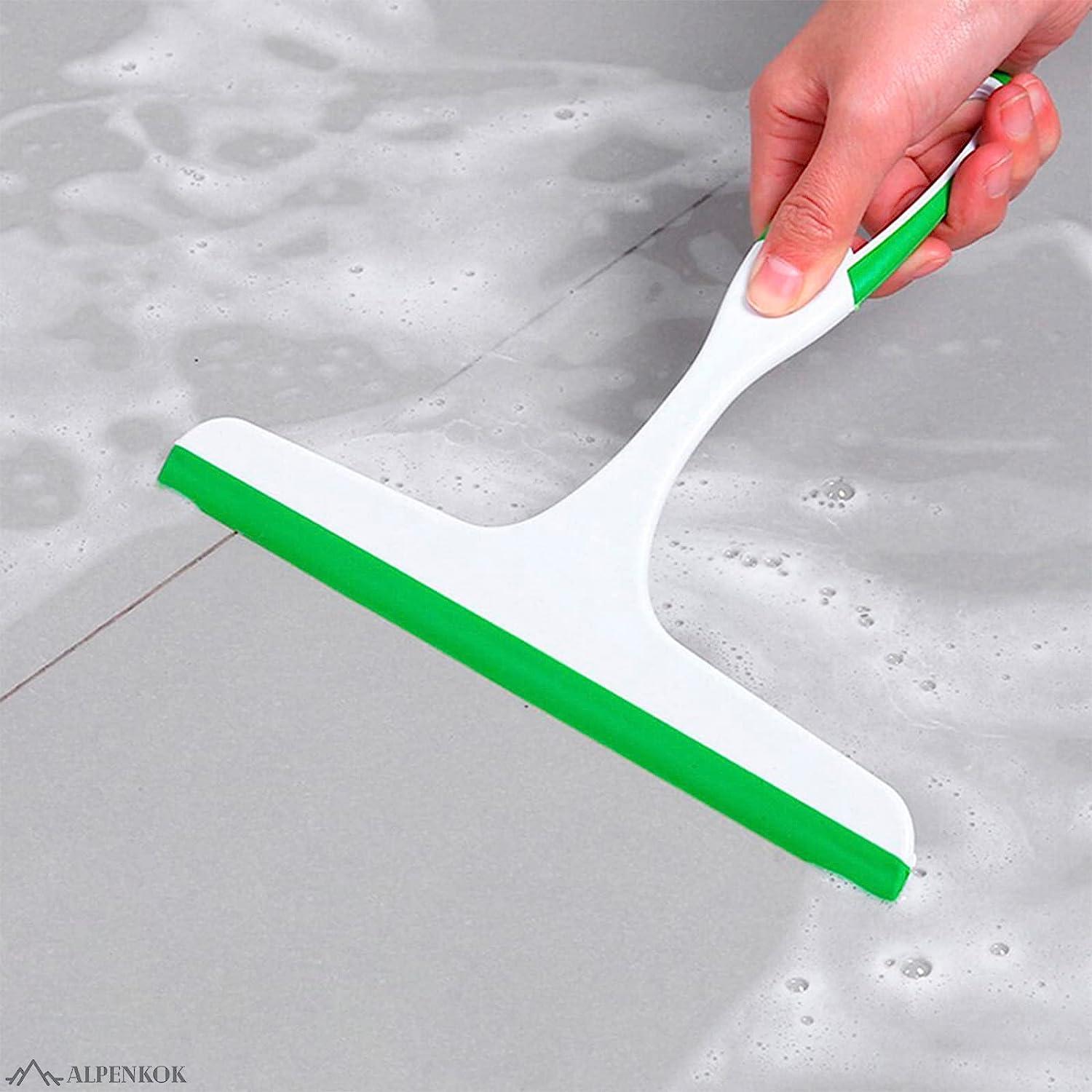 Window Cleaning Shower Glass Squeegee - 9.5Inch Small Squeegee for Shower  Glass Door for Car Windshield Cleaner Tool Shower Door Window Cleaner -  Mirror Cleaner Shower Squeegee for Tile with Good Grip