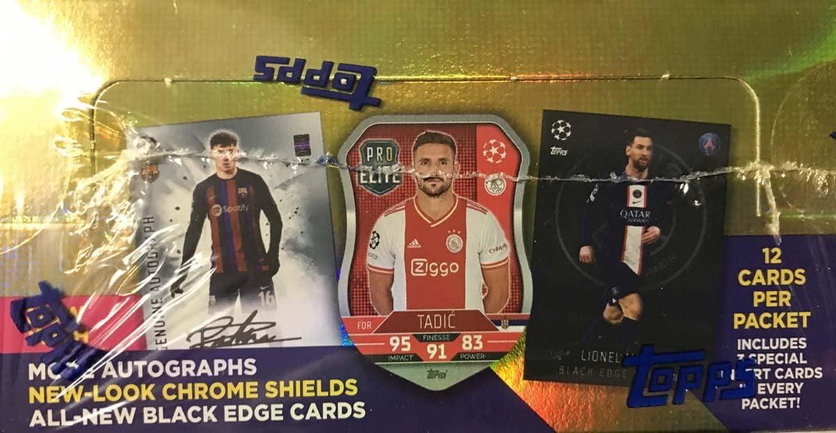 2022-2023 Topps Match Attax Champions League Soccer 24 Pack Booster Box |  288 Cards, Chrome Limited Editions & Rare Autos | Buy Now with Express  International Delivery | GoSupps.com
