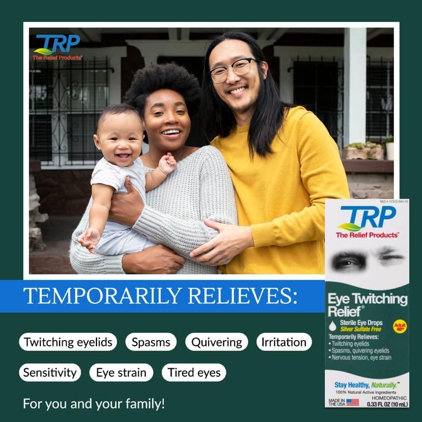 Relief Products Eye Twitching Relief Drops Soothing Eye Drops for