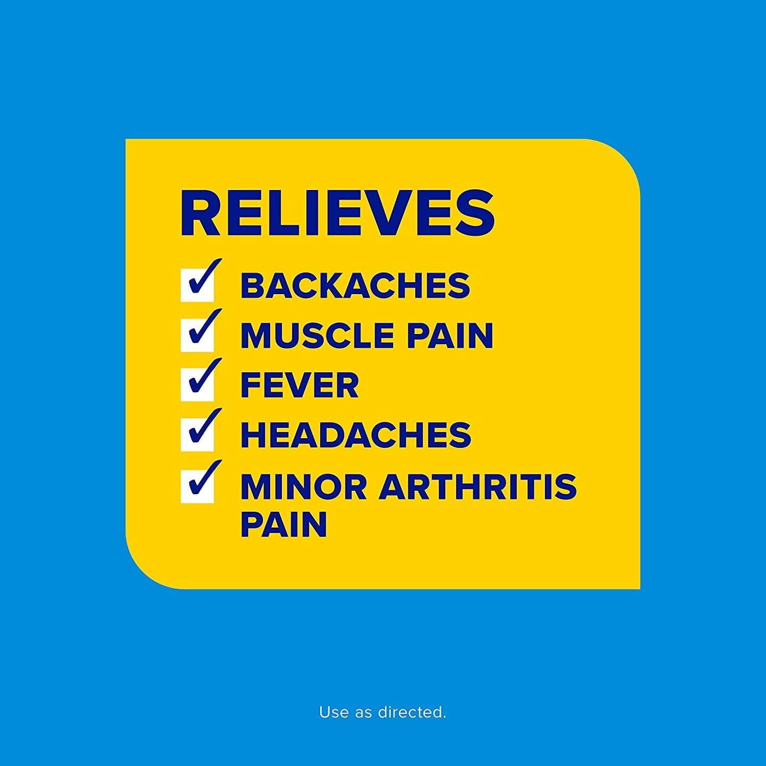 Aleve Back & Muscle Pain Relief Tablets 250 Count