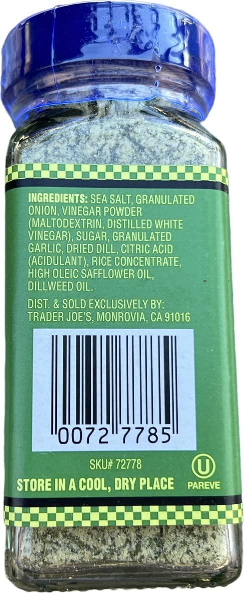 Trader Joes Seasoning in a Pickle Dill Pickle Flavor (Pack of 1)