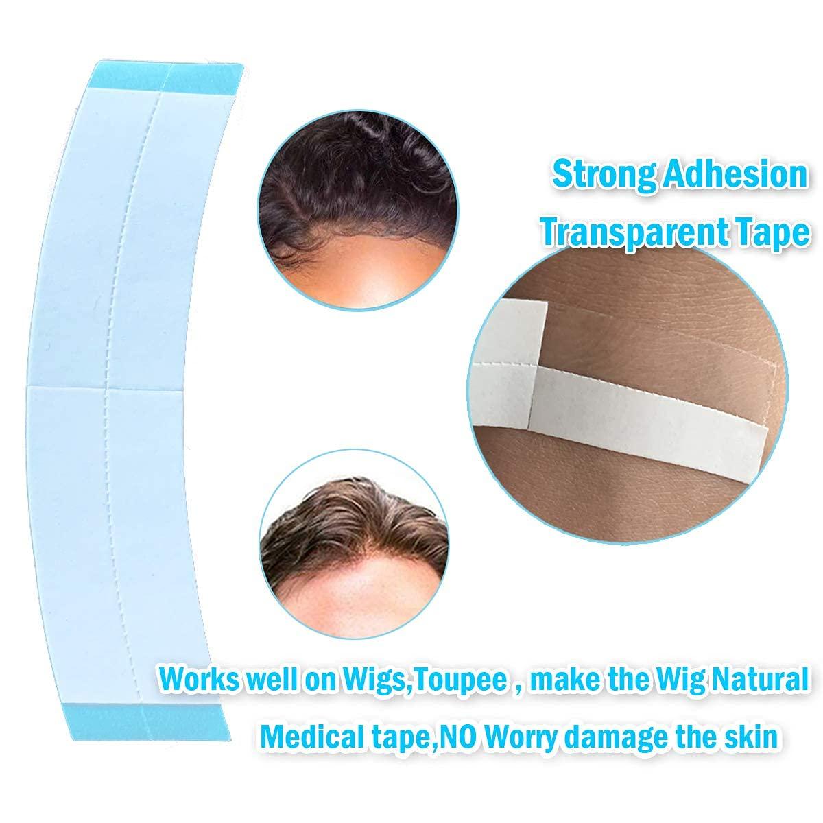 Toupee Tape Strips Double Sided WaterProof Tapes for Toupees and