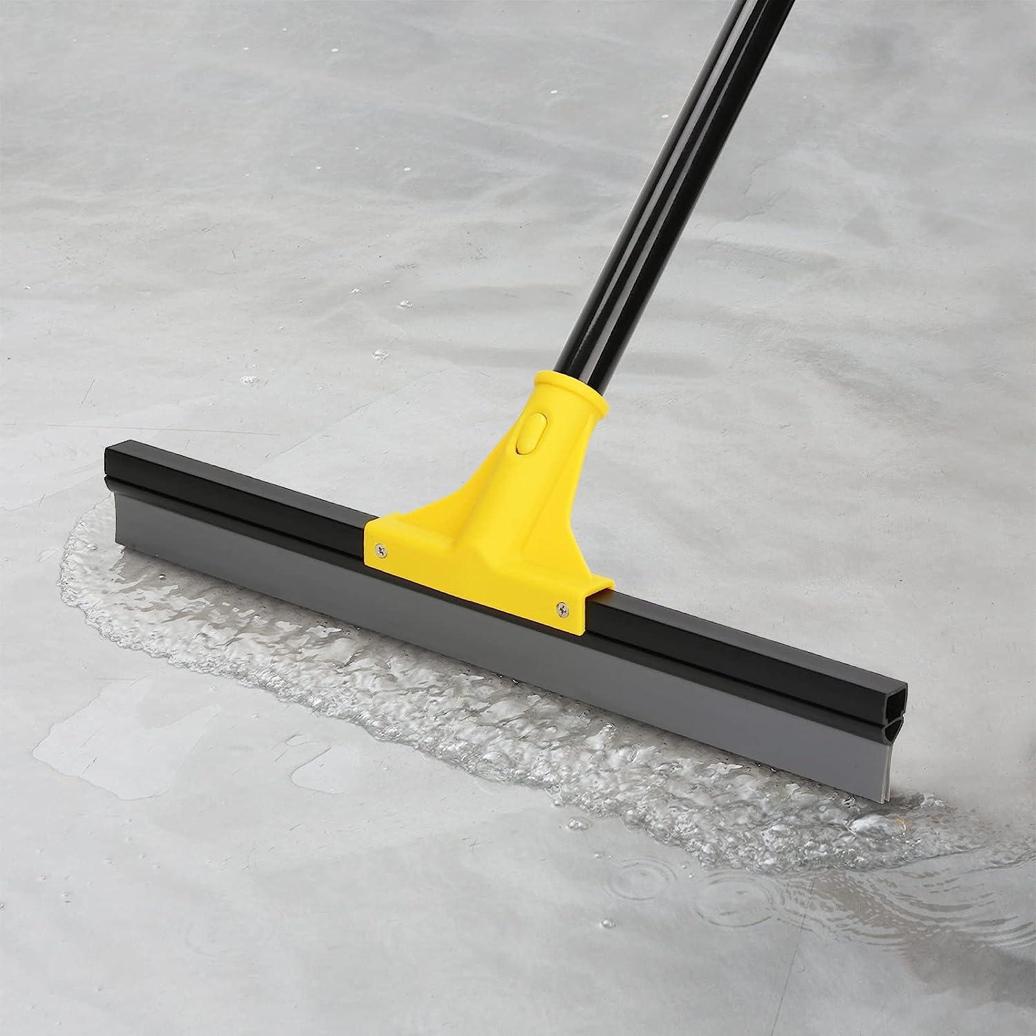 Clean Wipers Shower Squeegee for Tile Shower Walls Floor Squeegee Heavy  Duty Garage Floor Tiles Floor Squeegee for Tile Floor Mirror Washing Wiper