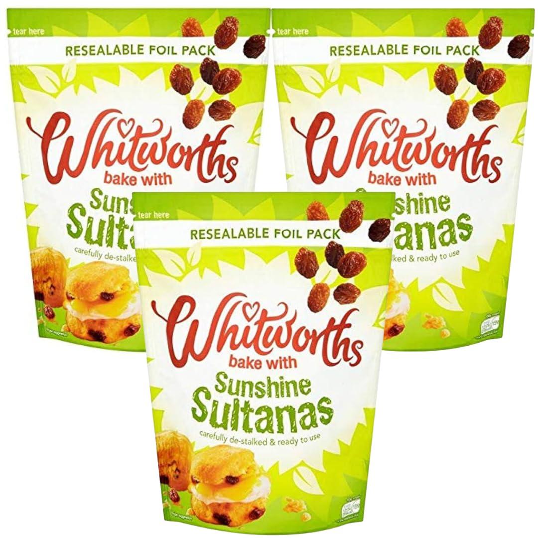 Dried Fruit Bundle With Whitworths Sultanas 325g (3 Pack)