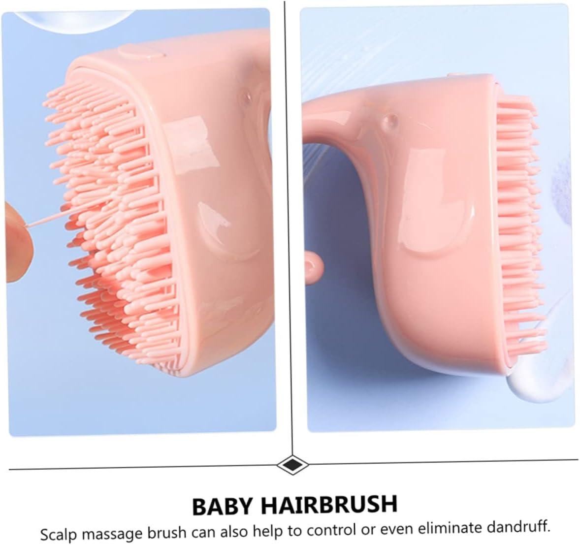 GAFOKI Shampoo Brush Newborn Hair Brush Hand Held Shampooer Massagers Handheld Head Scrubber