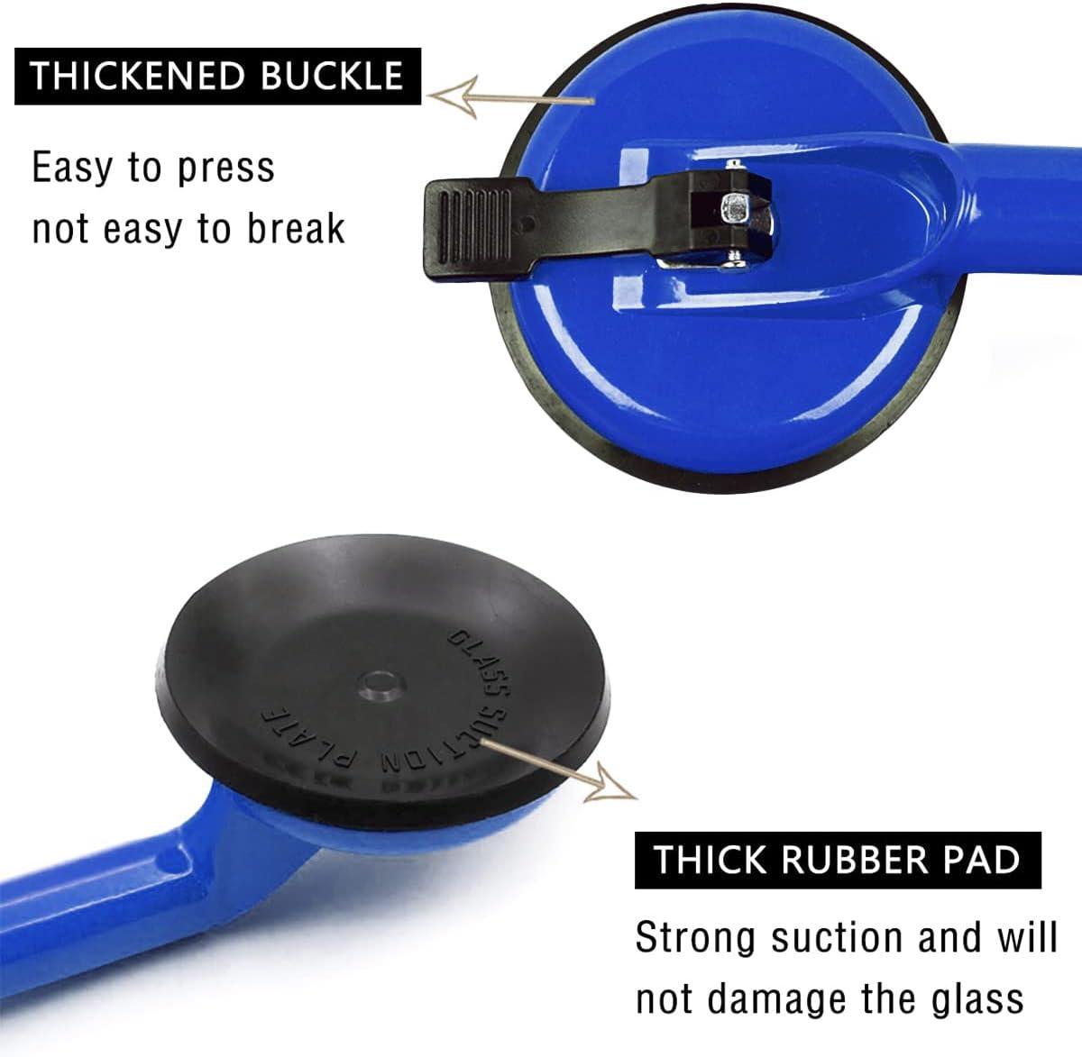 Window glass clearance suction cups