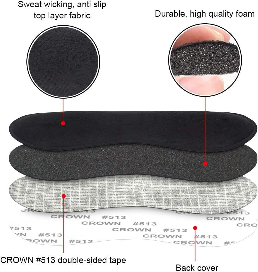 Dr. Foot's Heel Grips Liner Insert for Shoes Too Big, Shoe Inserts