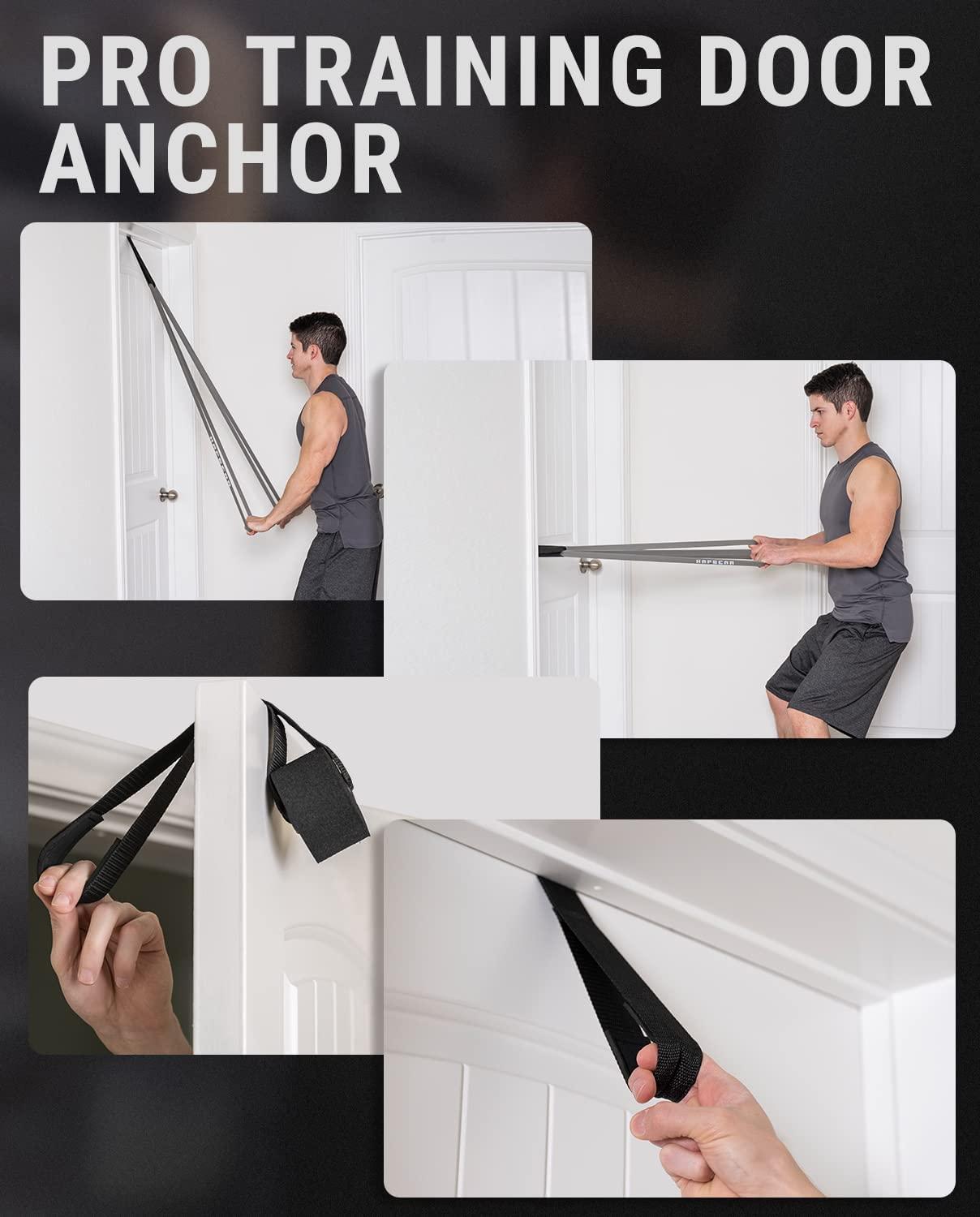 Resistance Bands Set With Handles & Door Anchor - 5 Level Pull Up Assistance Workout Bands