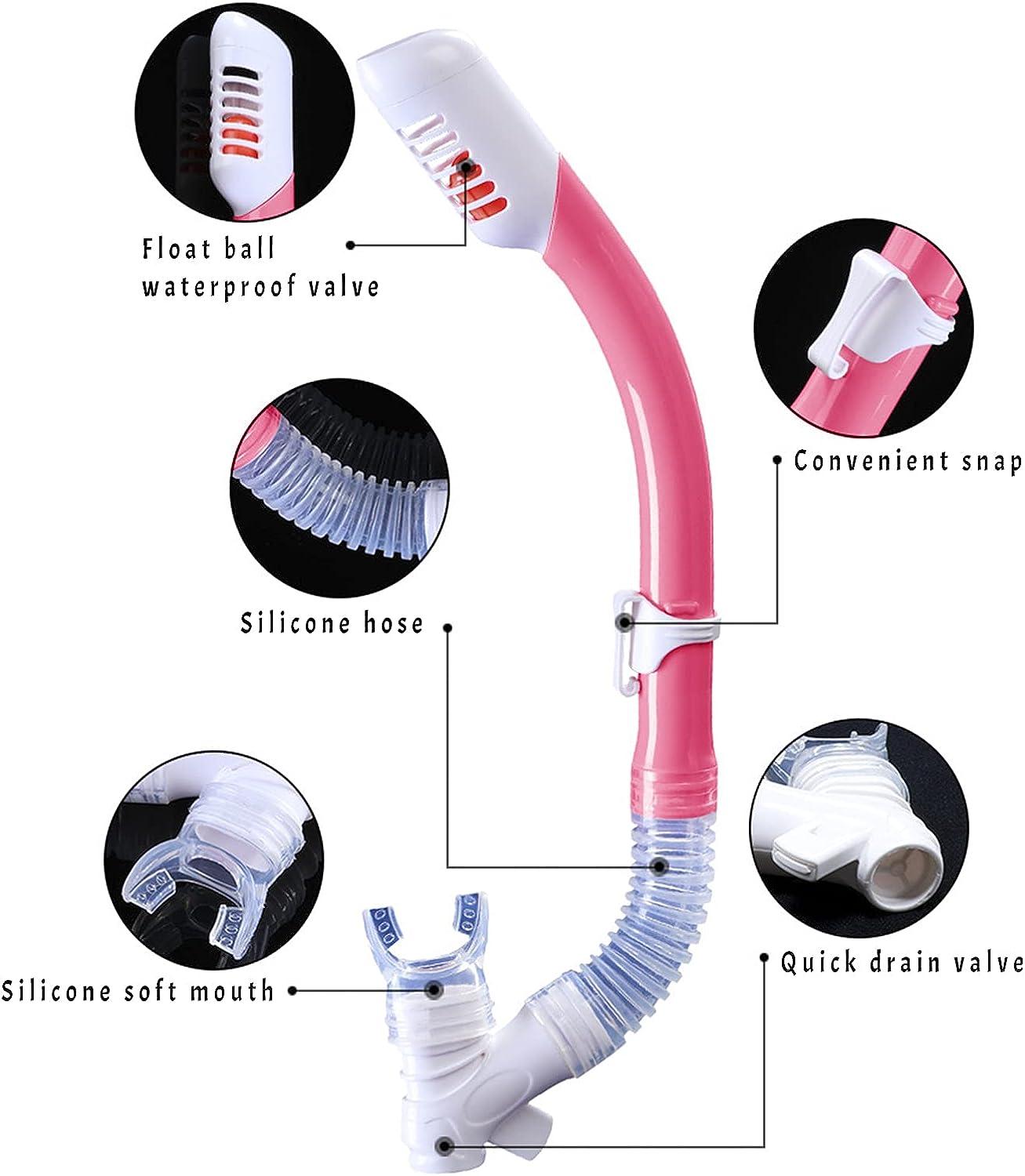 Kids Swim Goggles Scuba Diving Mask Youth No Leak AntiFog Swimming Goggles Nose Cover Clear