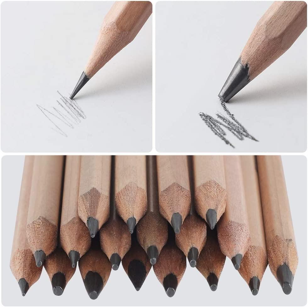 Sketching Pencil Set, Drawing Pencils and Sketch Kit,30-Piece Complete  Artist Kit Includes Graphite Pencils,Charcoal Pencils, Paper Erasable Pen, Sketch  Pencils Set for Drawing