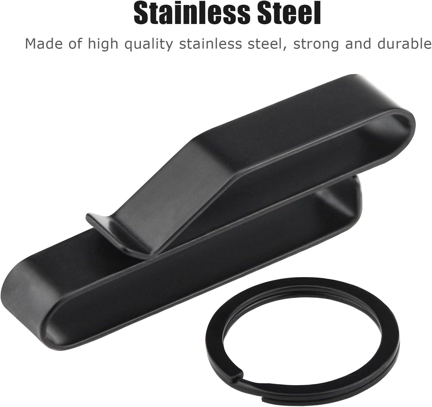Low Profile Key Ring Holder Black – PSP Corp US