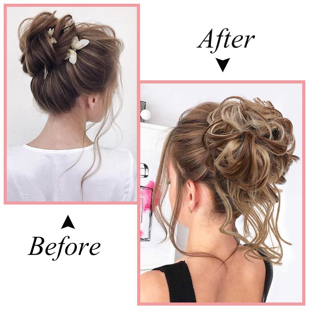 10 effortless messy bun hairstyles – Lotus Hair Europe