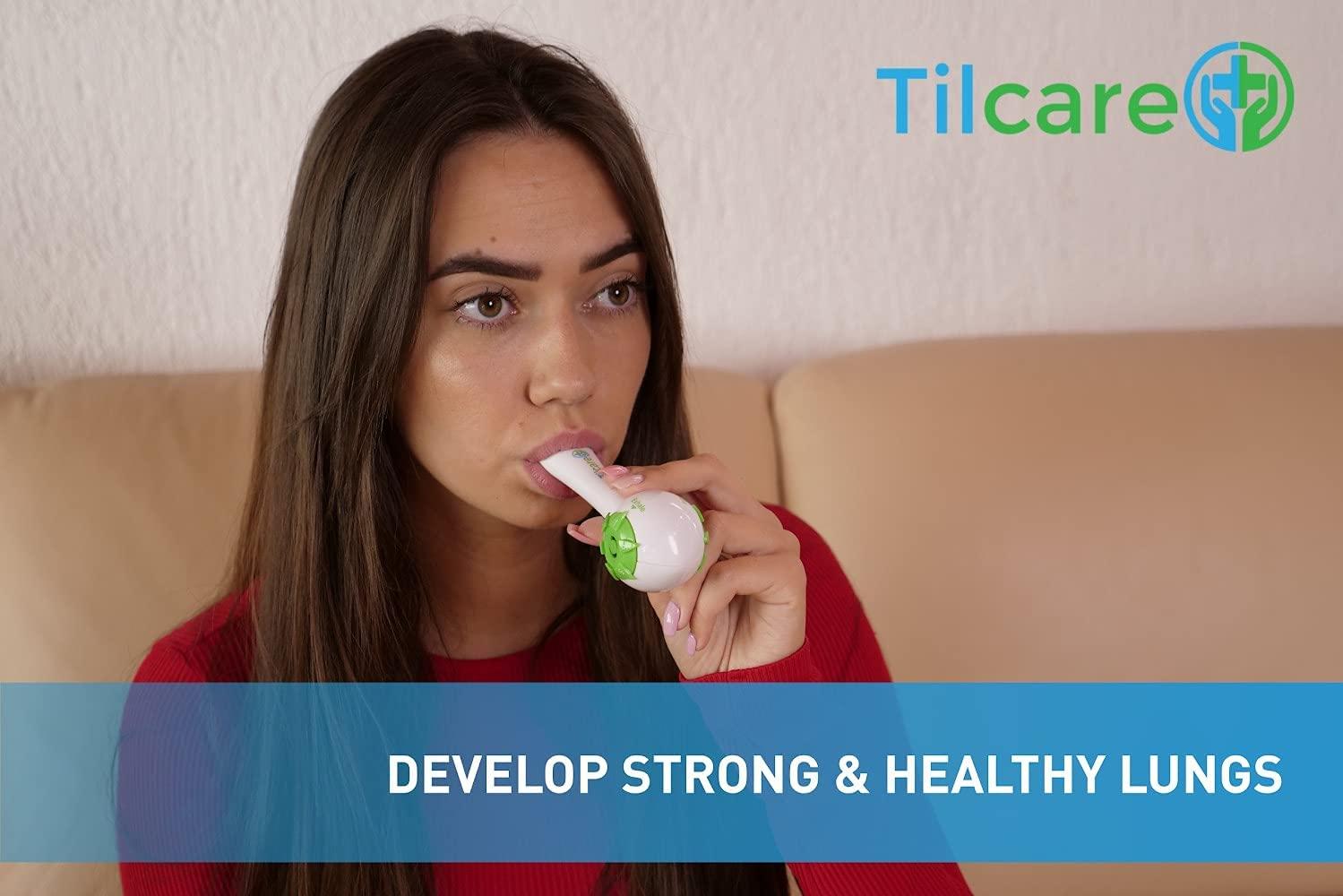Inspiratory Expiratory Muscle Trainer by Tilcare Perfect Breathing