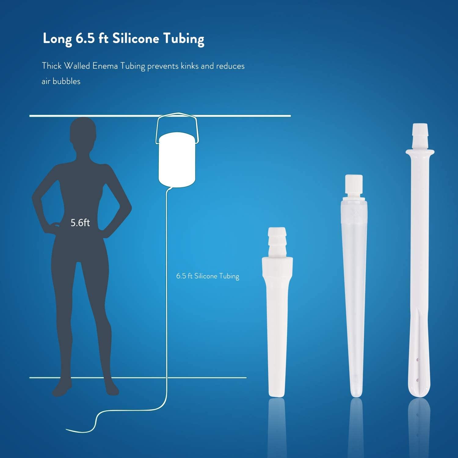 Smokitcen Stainless Steel Coffee Enema Bucket Kit 2 Quart Capacity