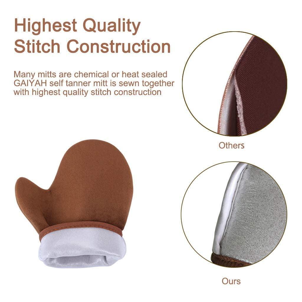 GAIYAH Self Tanning Mitt Applicator Self Tanner Mitt Applicator Tanning