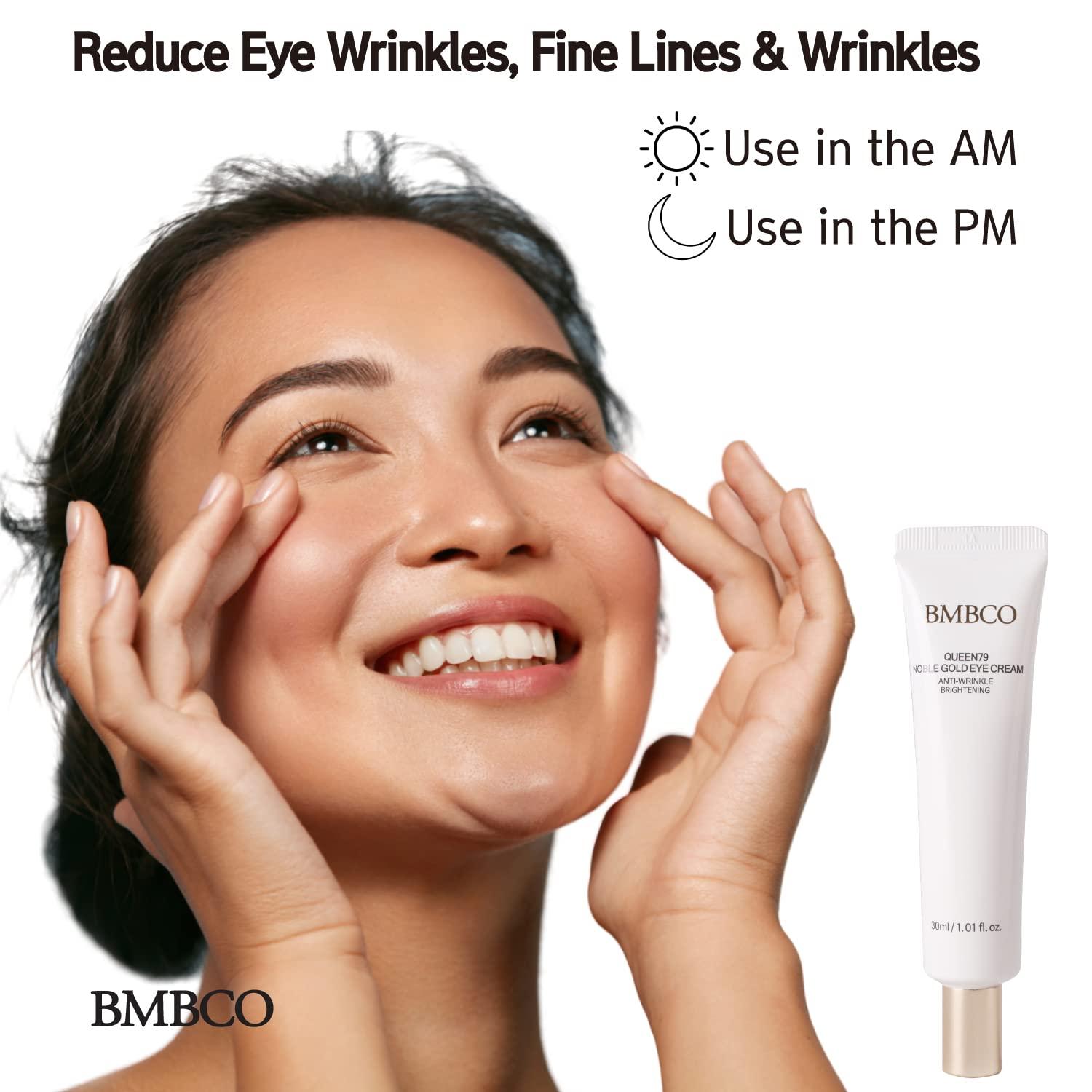 BMBCO 24K Gold Eye Cream Under Eye Dark Circles & Wrinkles Remover