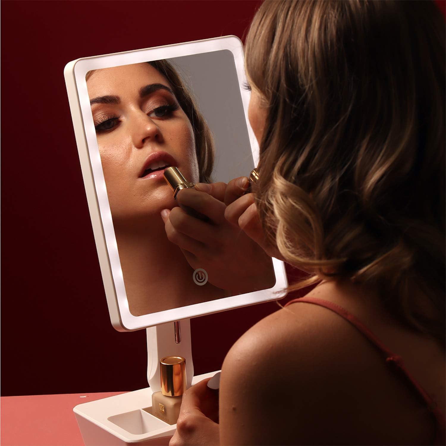 Fancii 10x Magnifying Lighted Makeup Mirror - Daylight LED Vanity Mirror