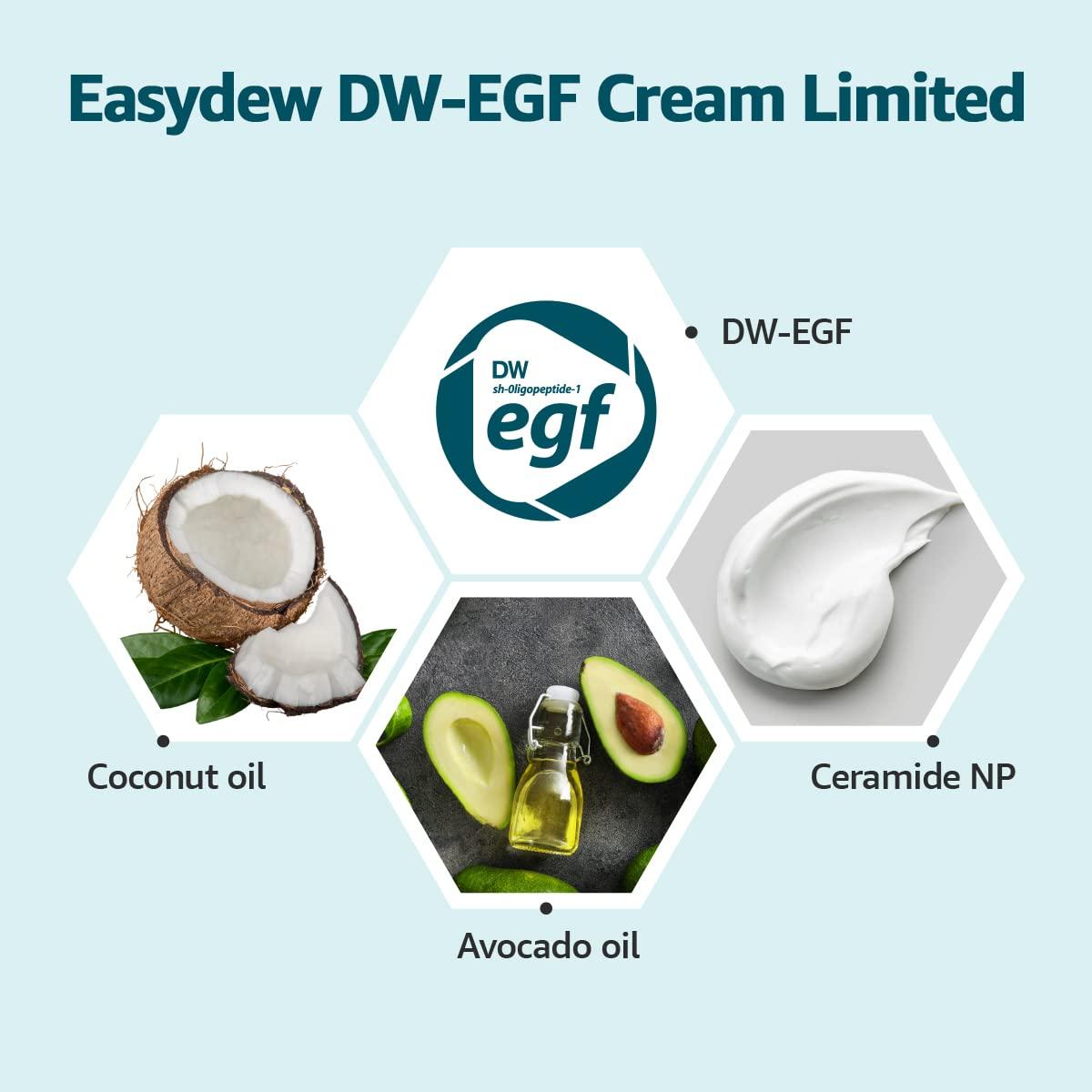 Easydew DW-EGF Cream 2.4 oz - Anti-Aging Moisturizer with