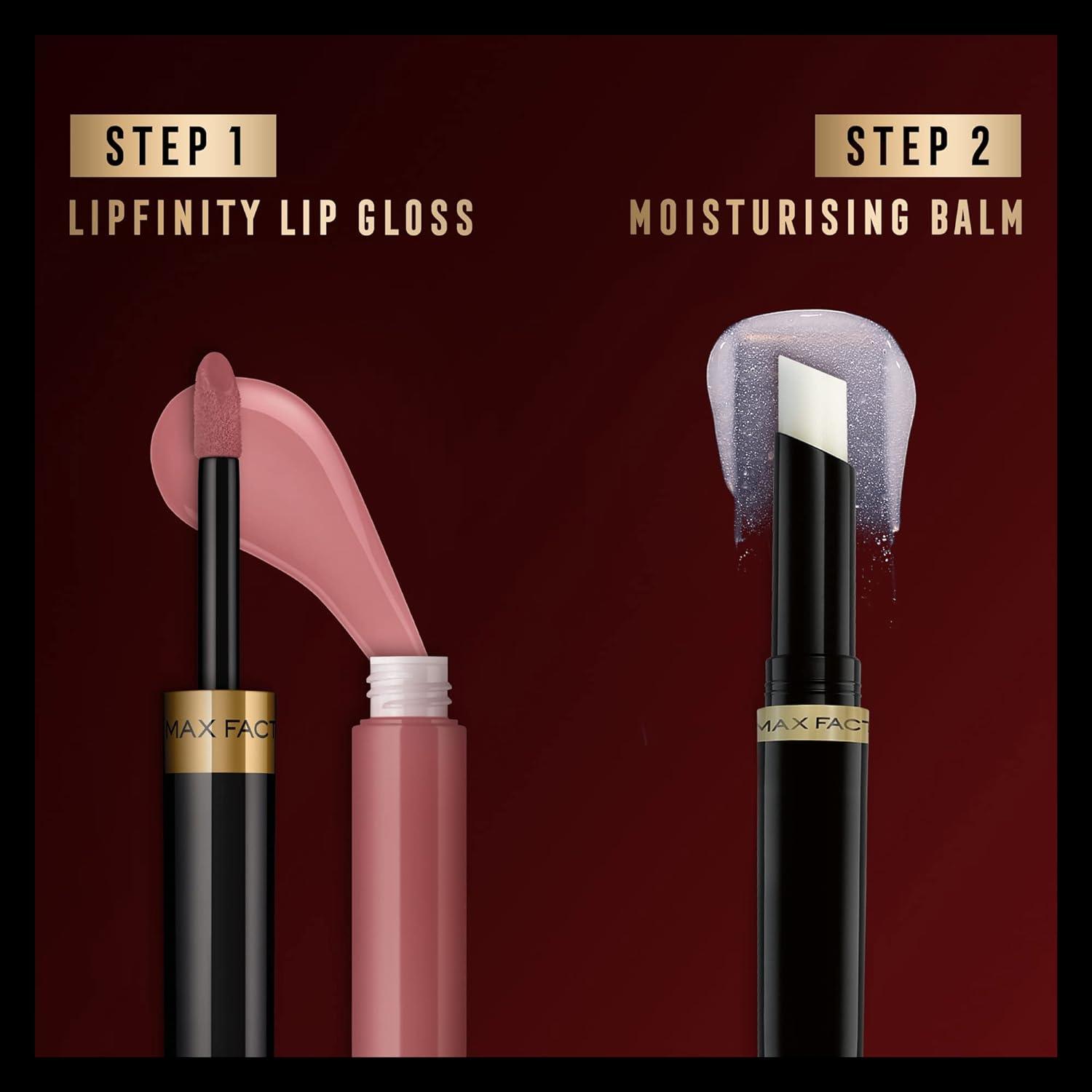 森永　マックスファクターリップフィニティ 180 SPIRITUAL 4個 Max Factor Lipfinity Long-Lasting Two Step Lipstick - 180