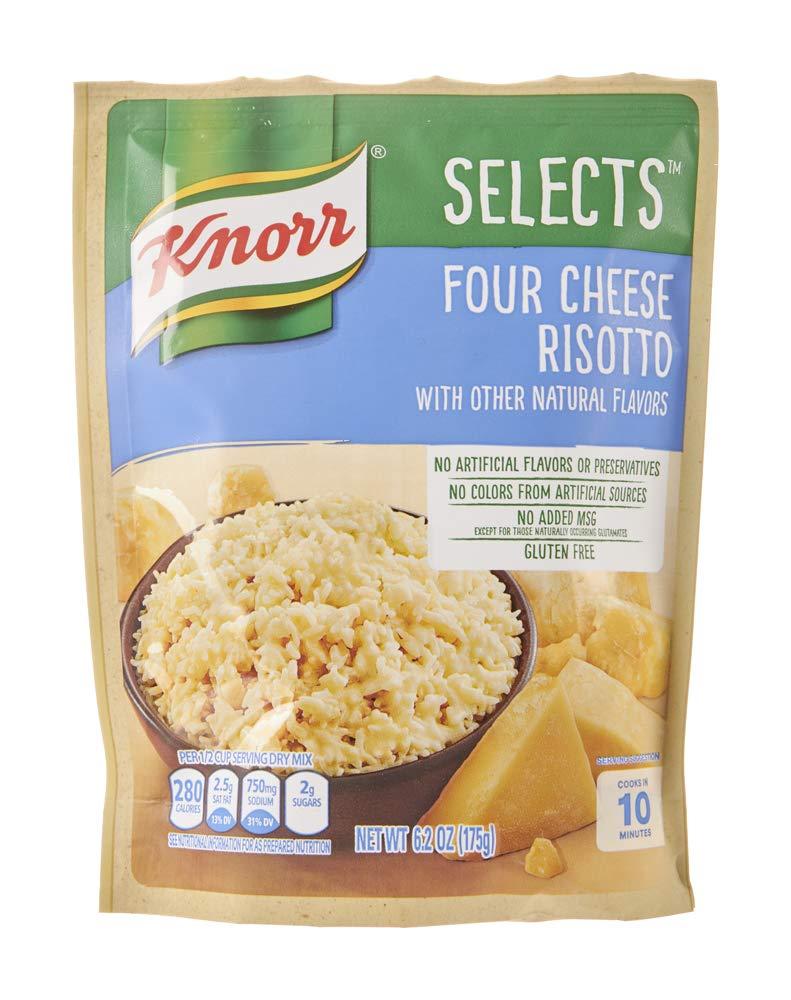 Knorr Selects Rice Side Dish For a Tasty Quick Meal Four Cheese Risotto