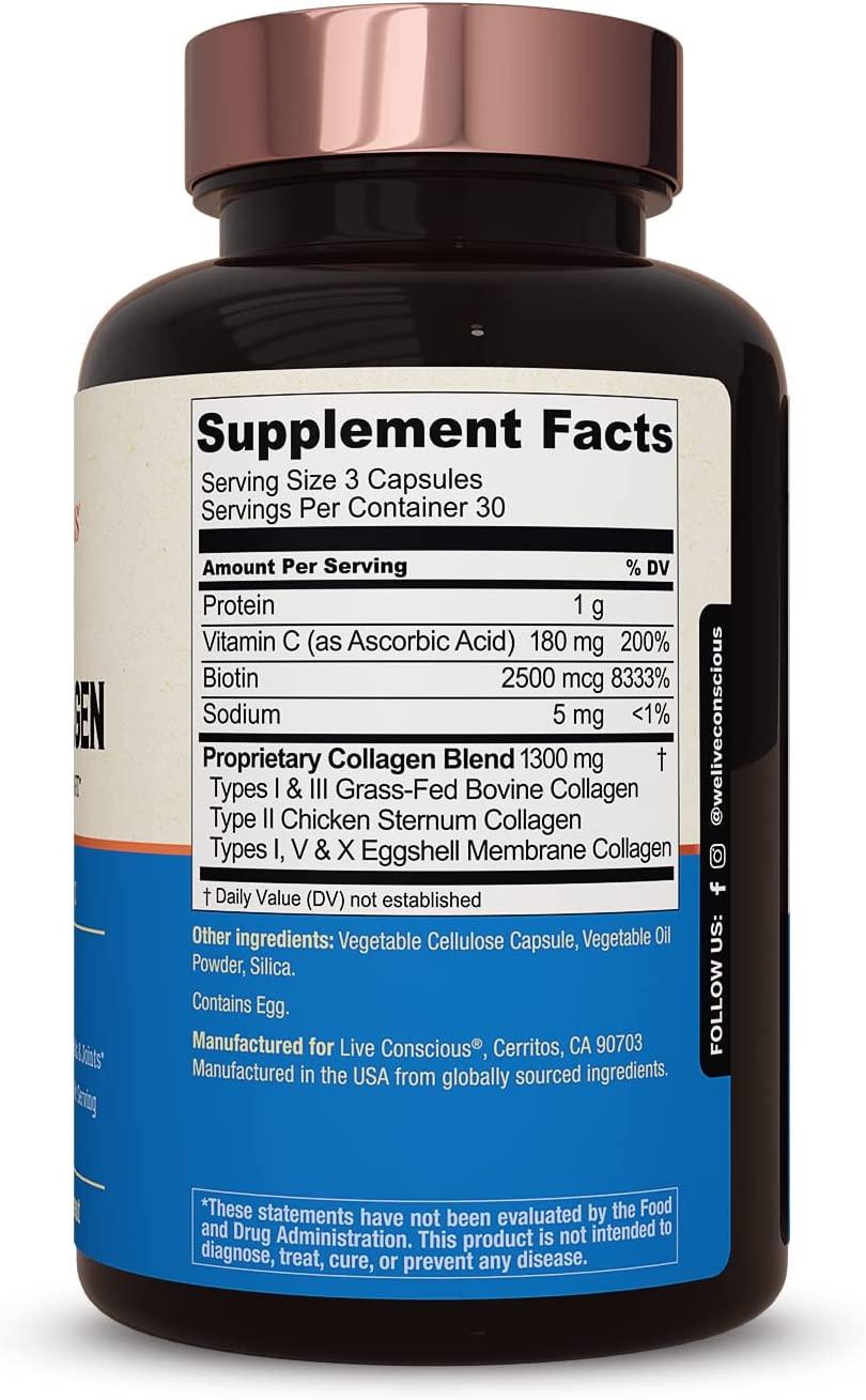 Beyond Collagen Multi Collagen Capsules with Biotin & Vitamin C 90