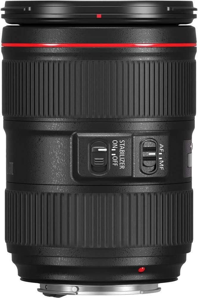 Canon EF 24-105mm f/4L is II USM Lens (Renewed) + Filter Kit