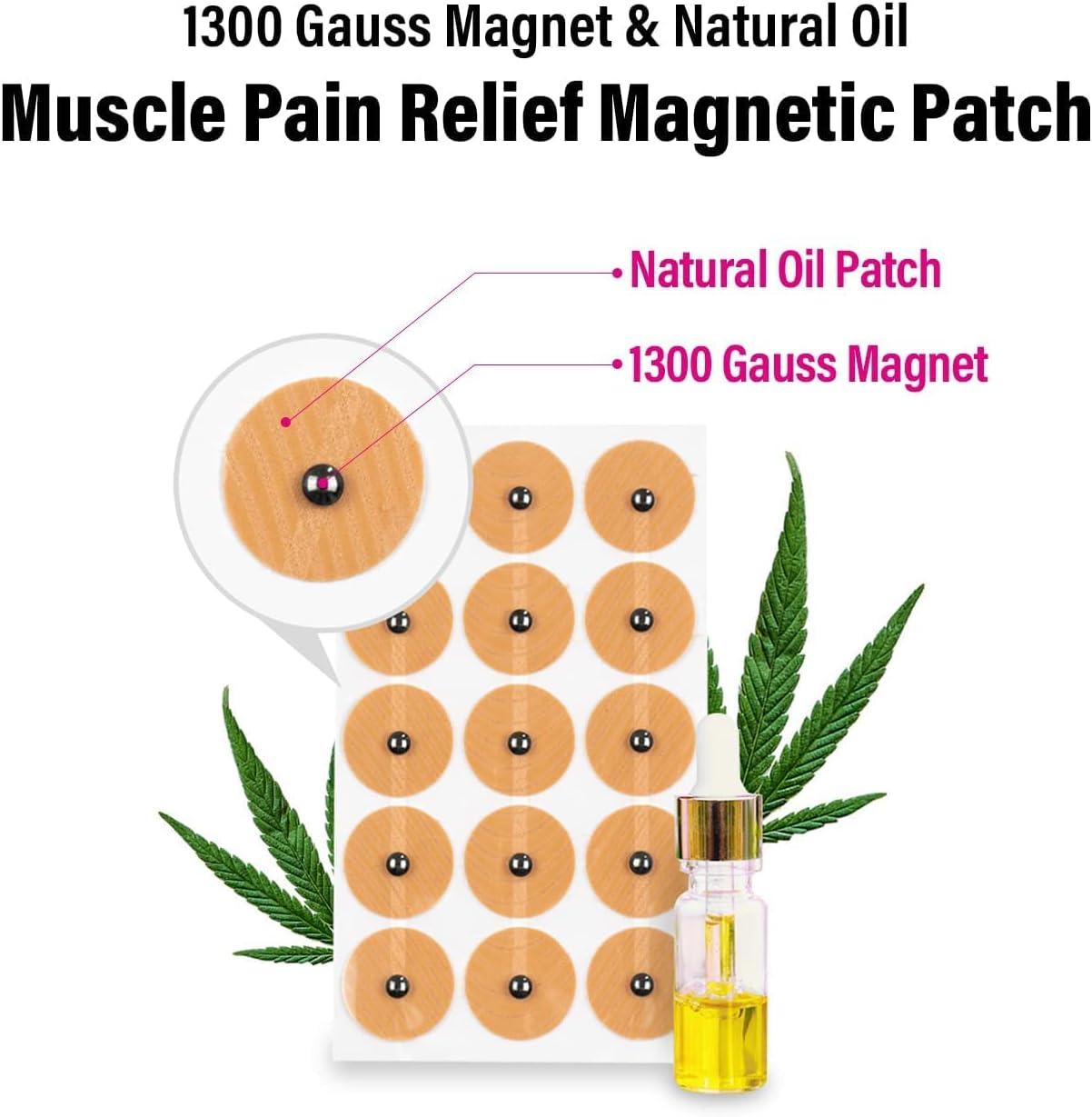 45Pack Muscle Patch with Natural Oil, Acupressure