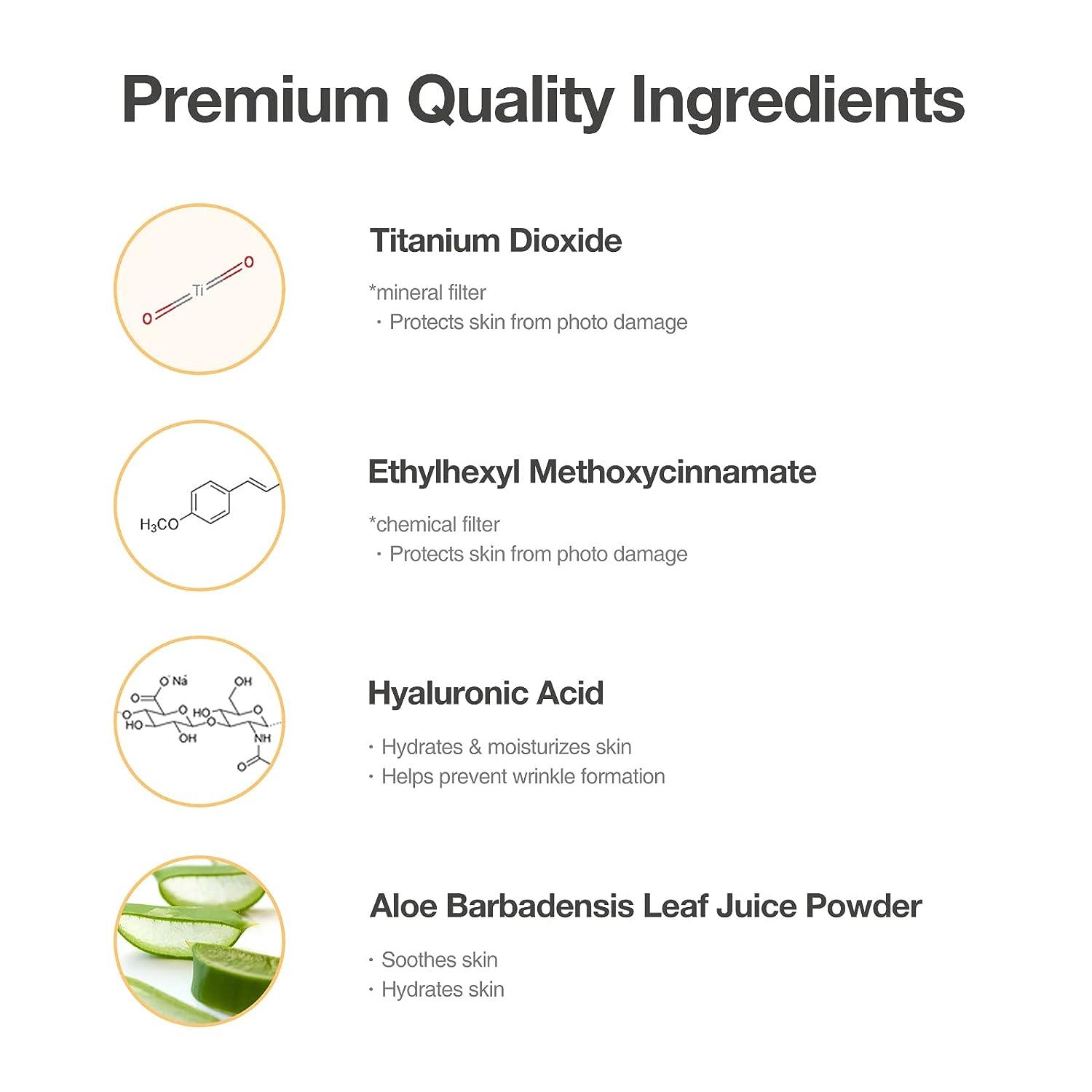 Premium Mineral Sunscreen SPF 50 PA+++ by OxygenCeuticals - Non