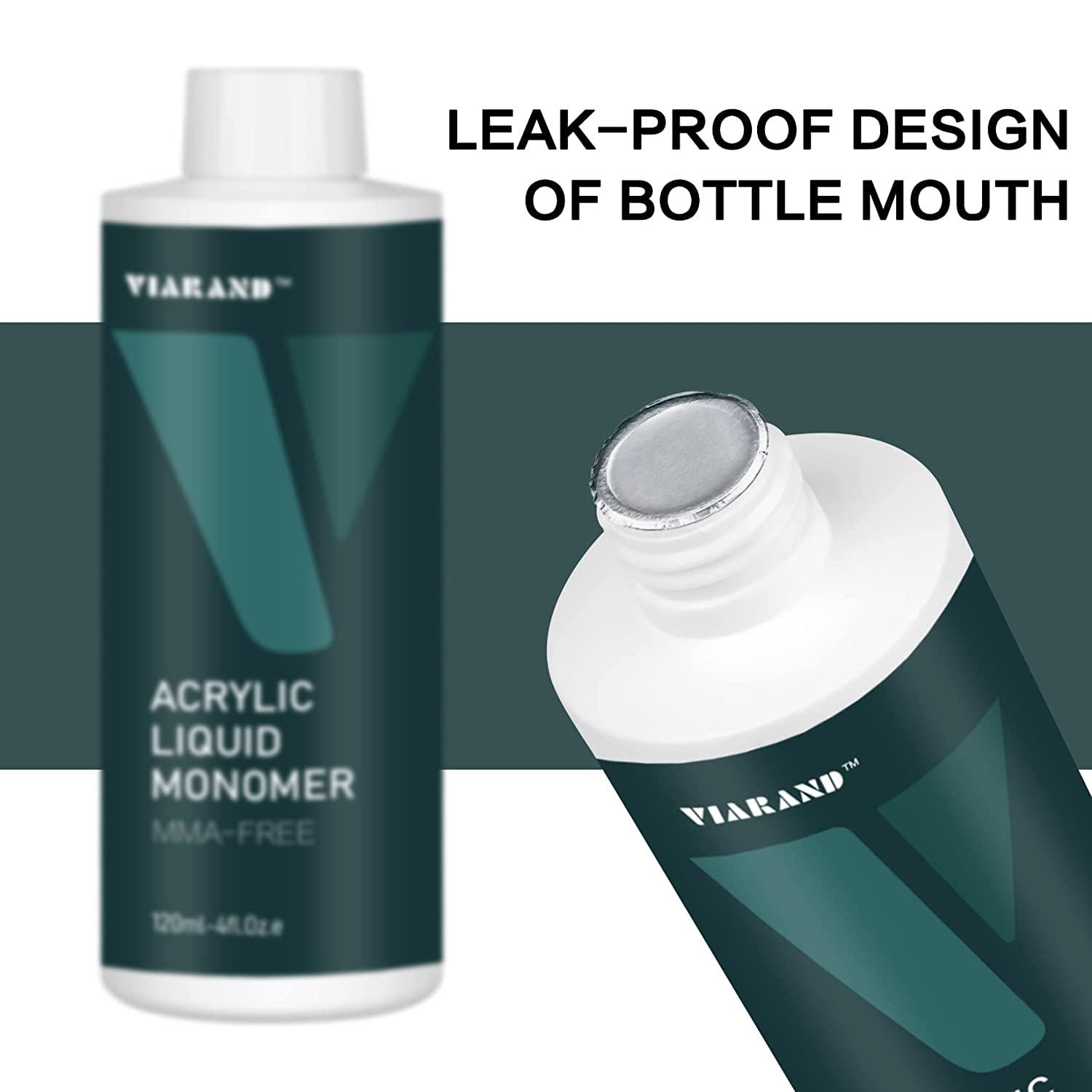 Viarand Monomer Acrylic Nail Liquid 12 Oz,Acrylic Liquid Monomer for