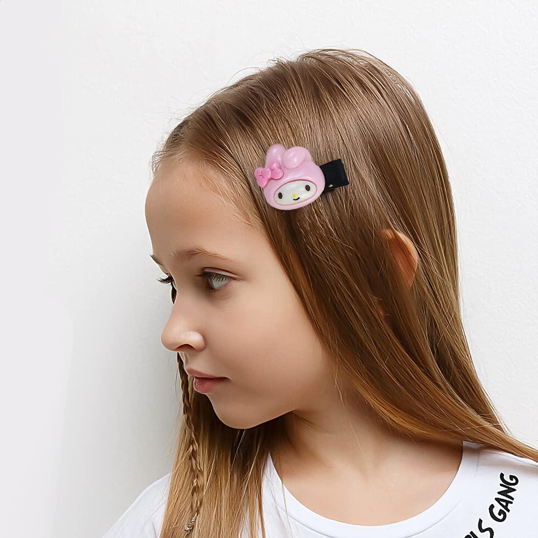 Santa Cute Cartoon Hair Clips for Girls Cute Barrettes Women Metal Snap
