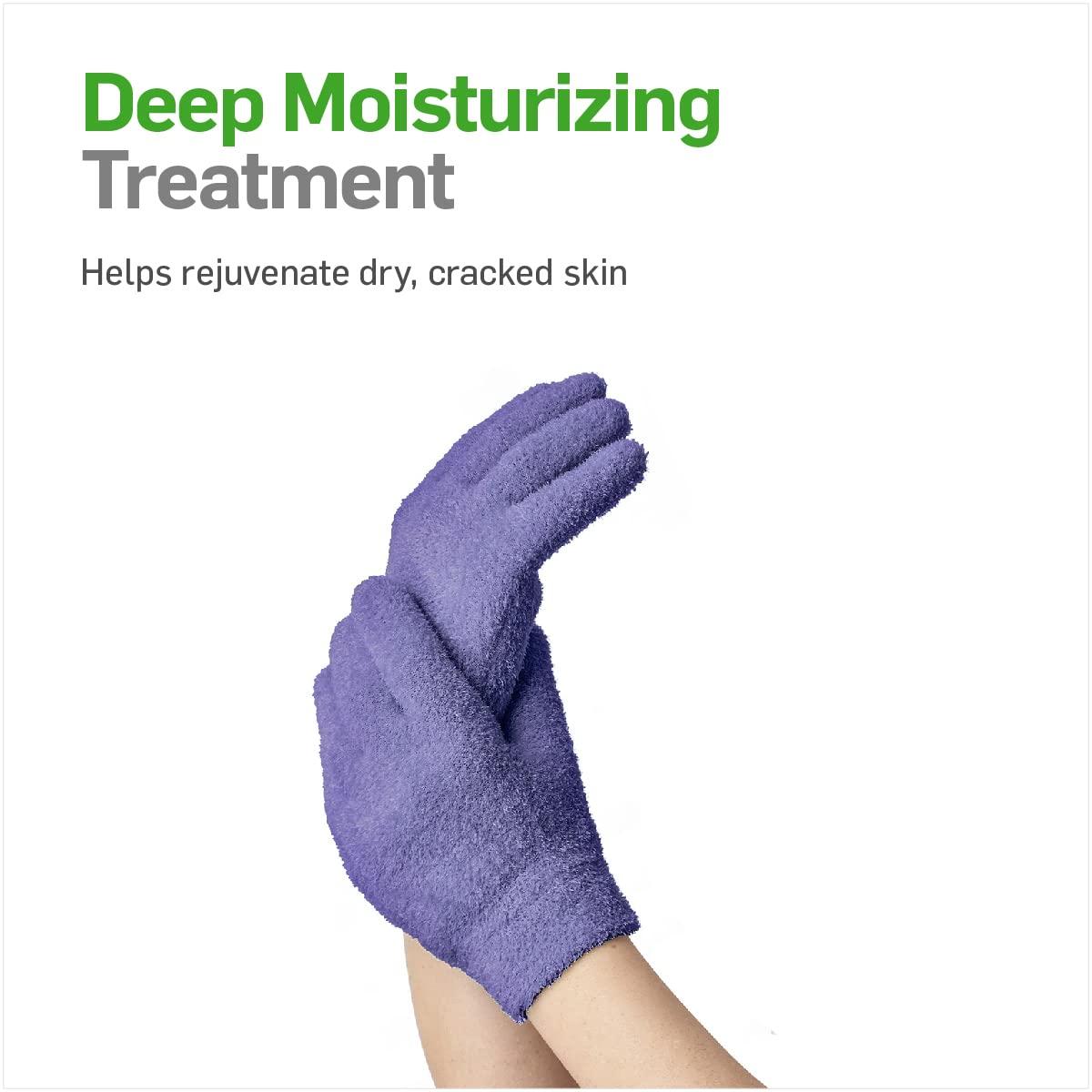 NatraCure Moisturizing Gel Gloves (for Dry, Cracked Skin, Aging Hands