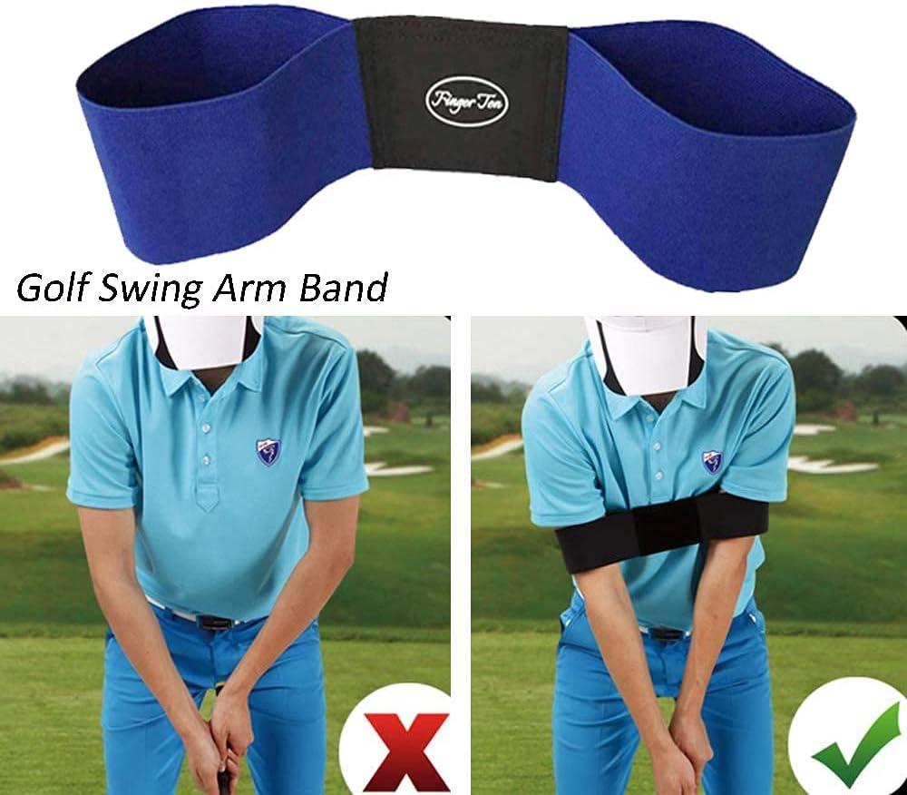 AMY Sport Golf Swing Training Aid Arm Band Trainer with Impact