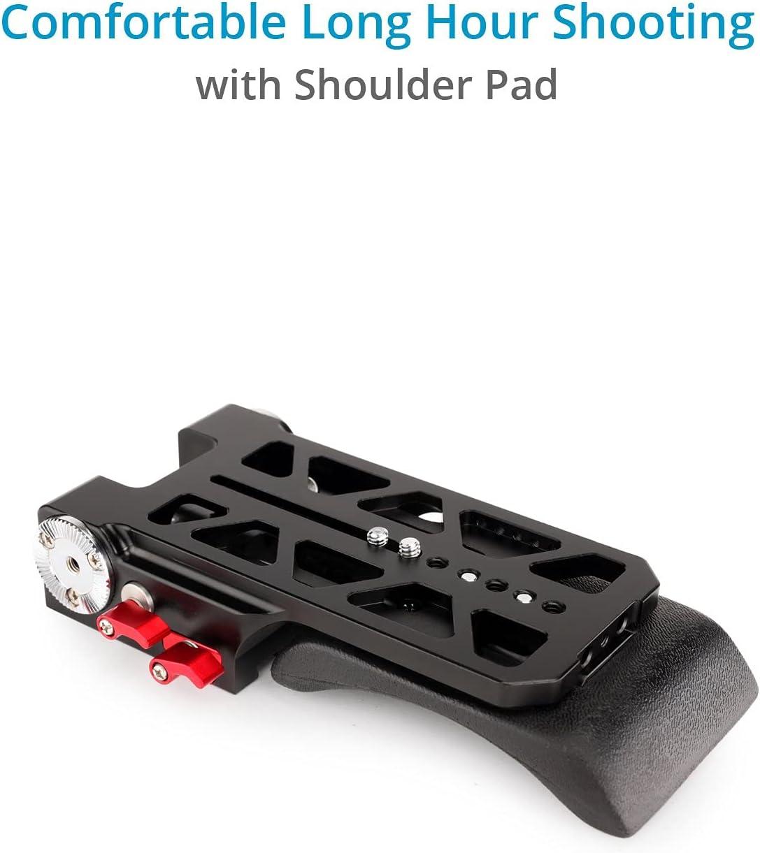 (未使用･未開封品)　Camtree Hunt Professionalショルダーマウントケージキットfor Blackmagic URSA Mini 4?K / Pro 4.6?K |マットボックス、フォローフォーカスwith qdkdu57 Camtree Hunt Shoulder Mount Cage Kit for Blackmagic URSA