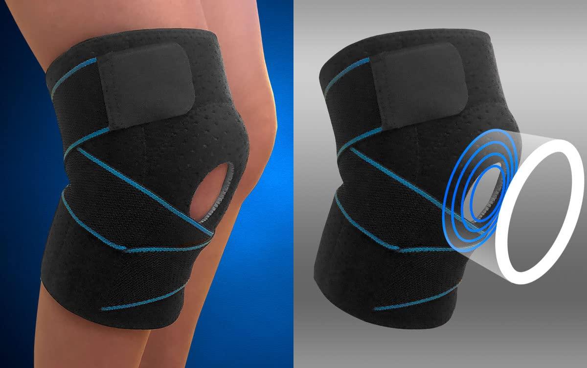 Compression Knee Brace by Fitnus Sports Sleeve for Support
