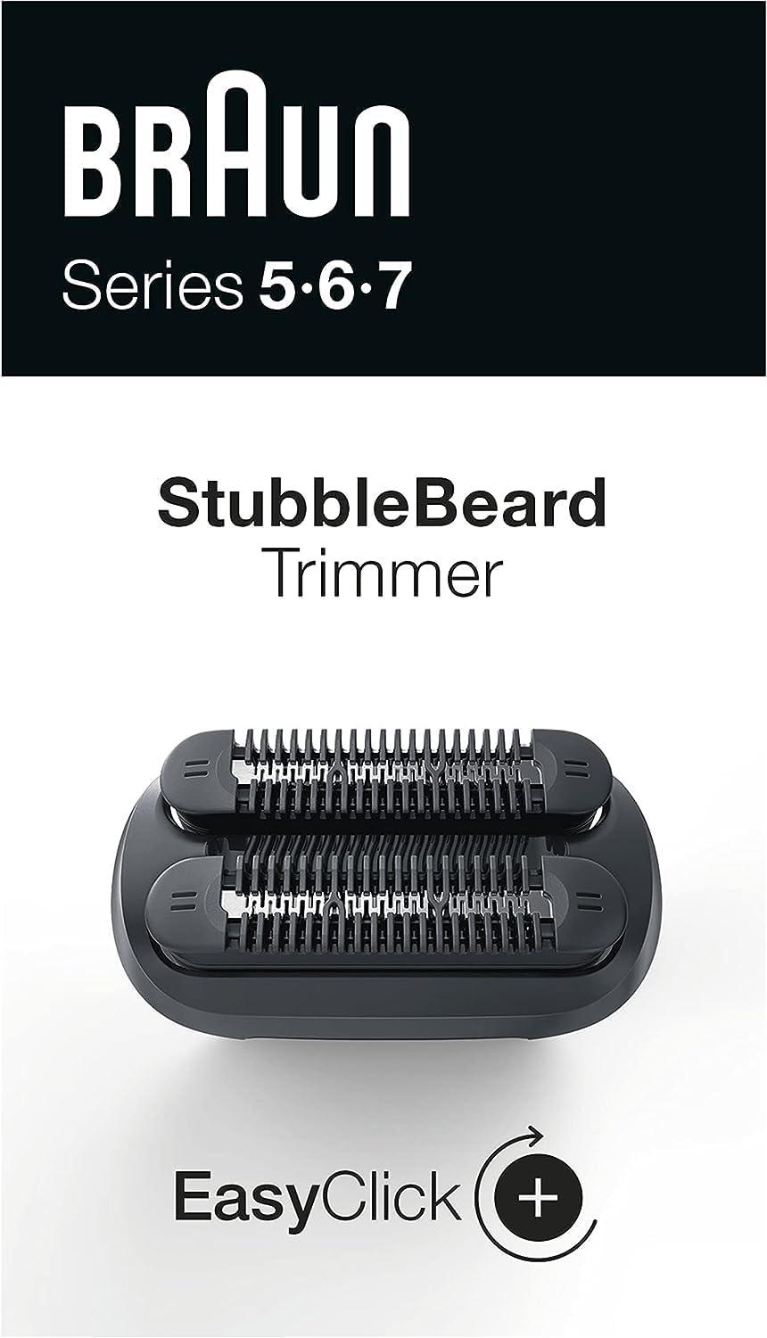 Braun EasyClick Stubble Beard Trimmer Attachment for Series 5, 6, 7