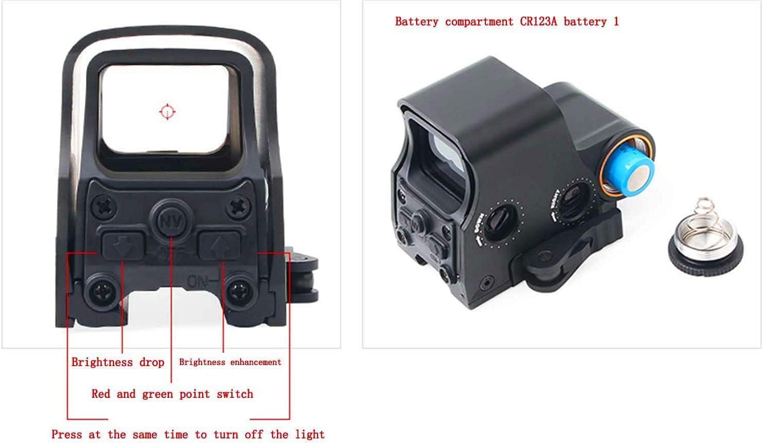 AKFIRE 556 Red Green Dot Sight Scope Quick Installation and Disassembly