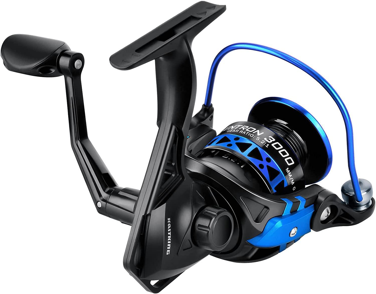 KastKing Summer and Centron Spinning Reels, 9 +1 BB Light Weight, Ultra  Smooth Powerful, Size 500 is Perfect for Ultralight/Ice Fishing. C: Centron  3000