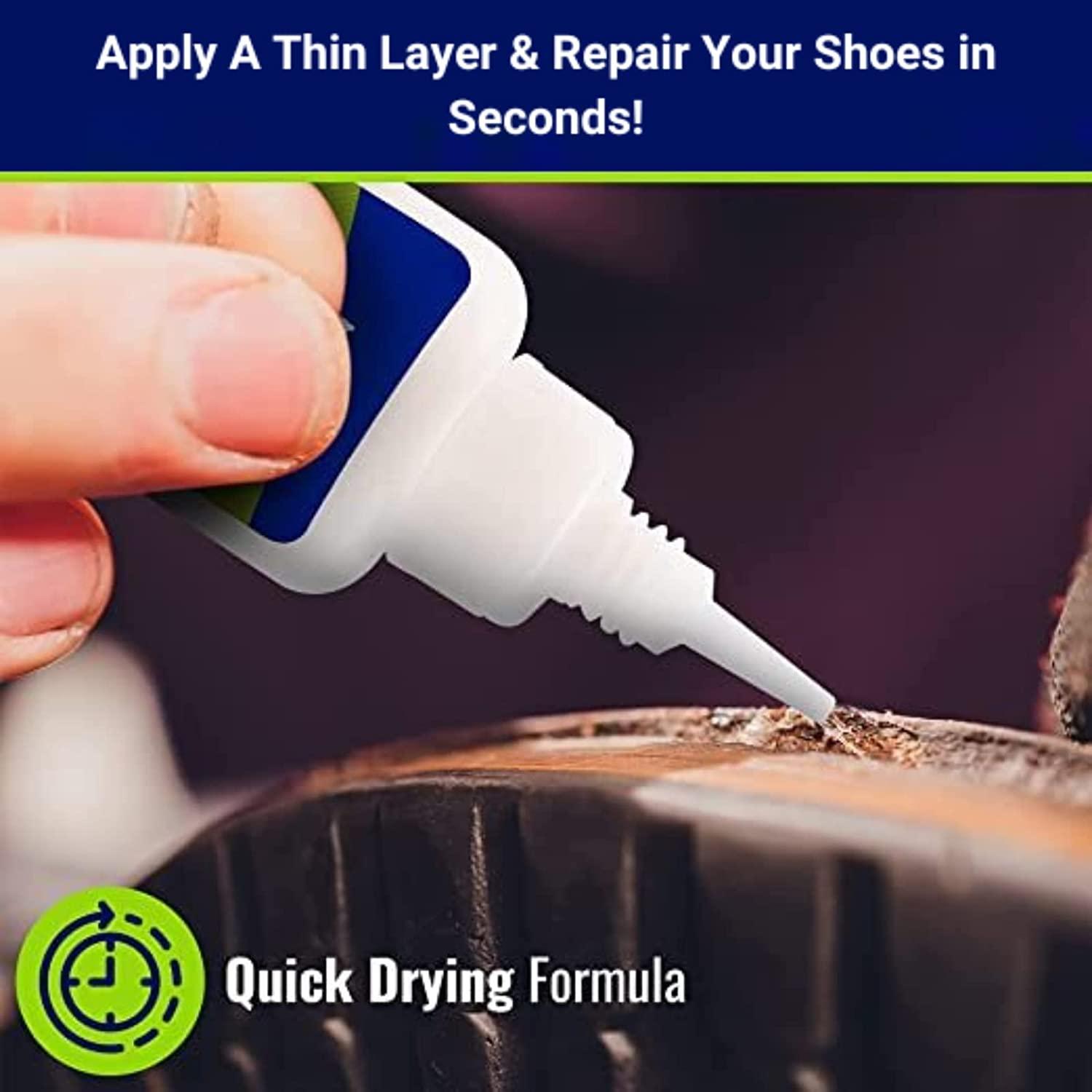 Shoe-Bond Shoe Glue - Professional Grade, Clear Sole Quick Dry