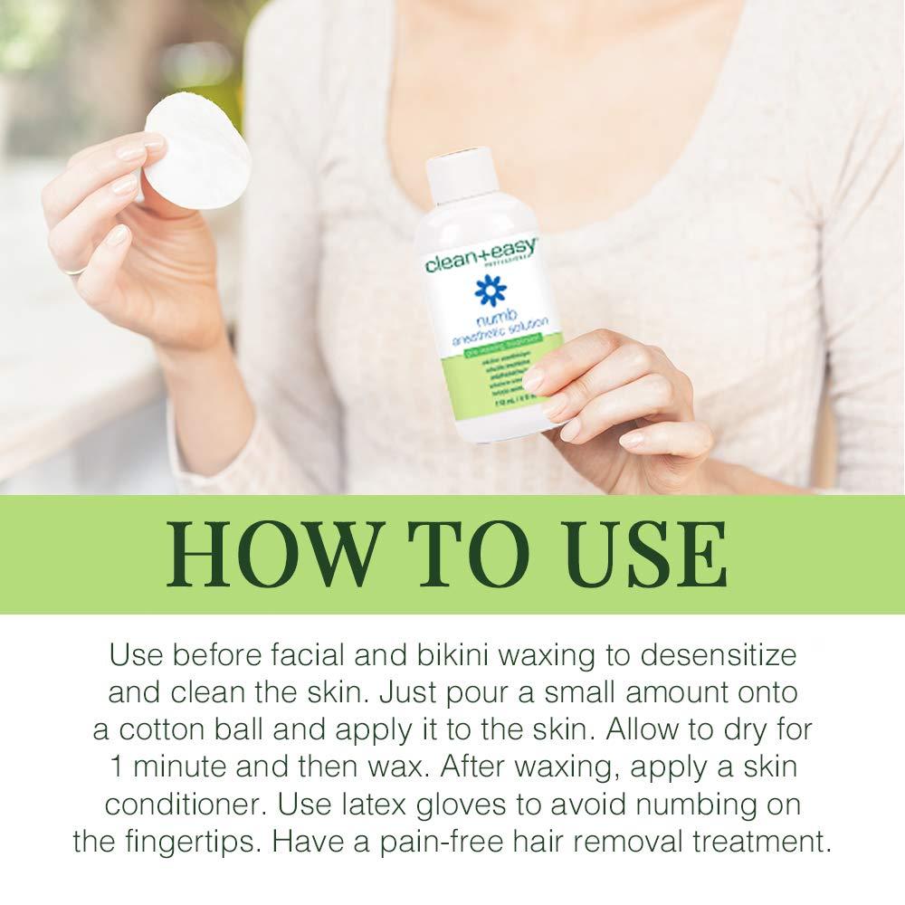 Clean + Easy Numb 4 oz Anesthetic Numbing Solution